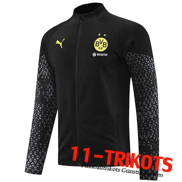 Dortmund Trainingsjacke Schwarz 2023/2024