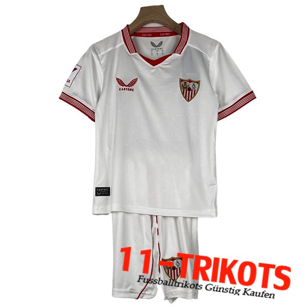 Sevilla FC Kinder Heimtrikot 2023/2024