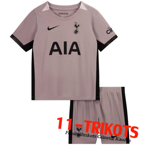 Tottenham Hotspurs Kinder Third Trikot 2023/2024