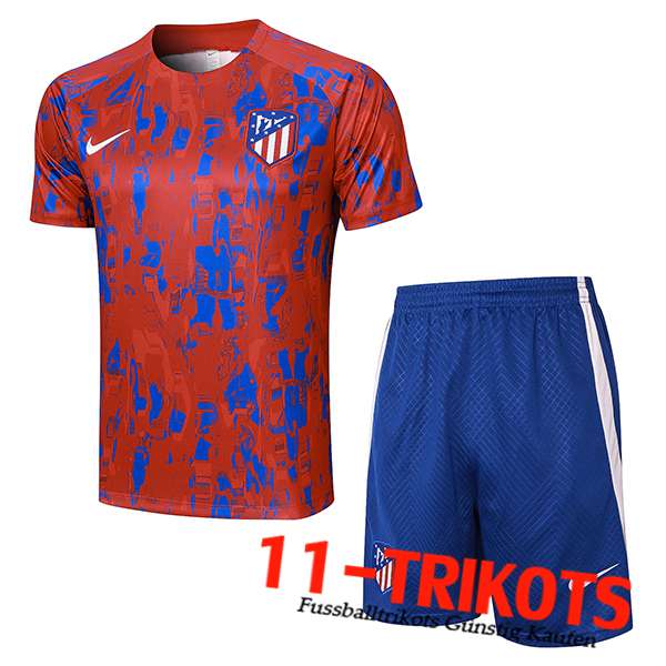 Atletico Madrid Trainingstrikot + Shorts Grau 2023/2024
