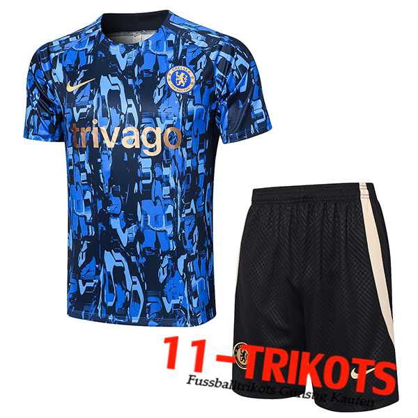 FC Chelsea Trainingstrikot + Shorts Grau 2023/2024