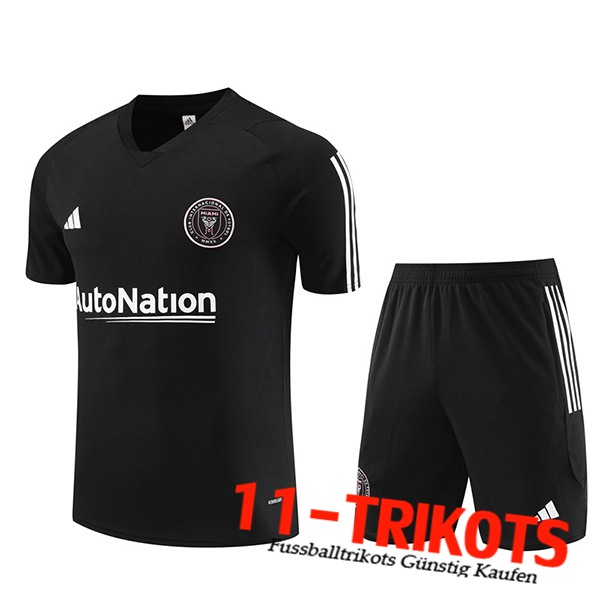 Inter Miami CF Trainingstrikot + Shorts Schwarz 2023/2024