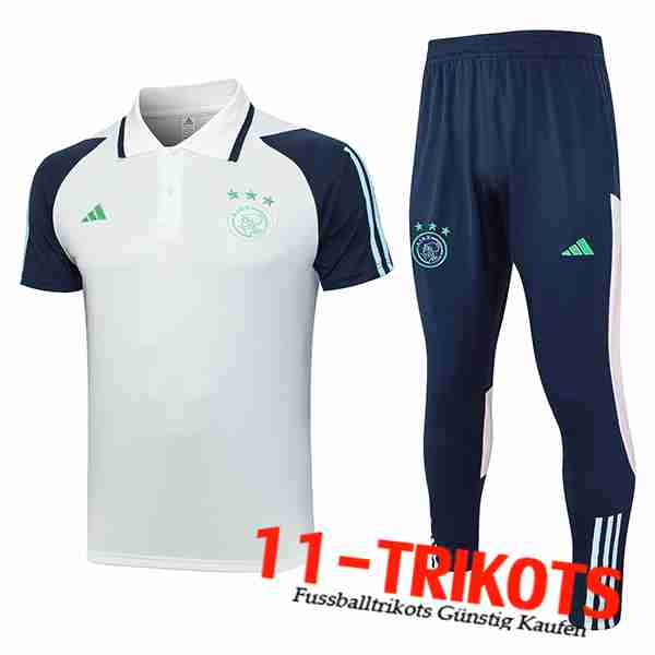 Ajax Poloshirt Grün 2023/2024