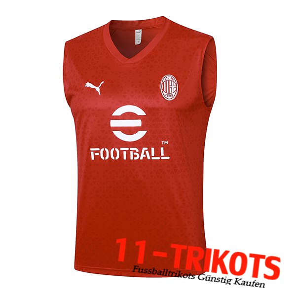 AC Milan Trainings-Tanktop Rot 2023/2024