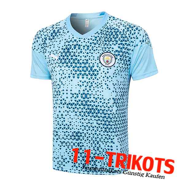 Manchester City Trainingstrikot Hellblau 2023/2024 -03