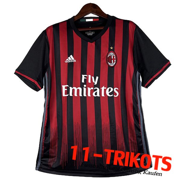 AC Milan Fussball Trikots Retro Heimtrikot 2016/2017