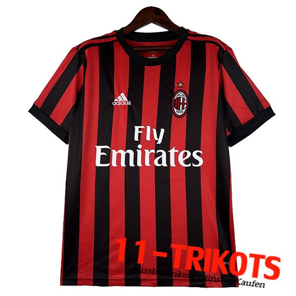 AC Milan Fussball Trikots Retro Heimtrikot 2017/2018