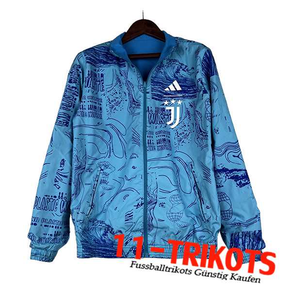 Juventus Windjacke Hellblau 2023/2024 -02