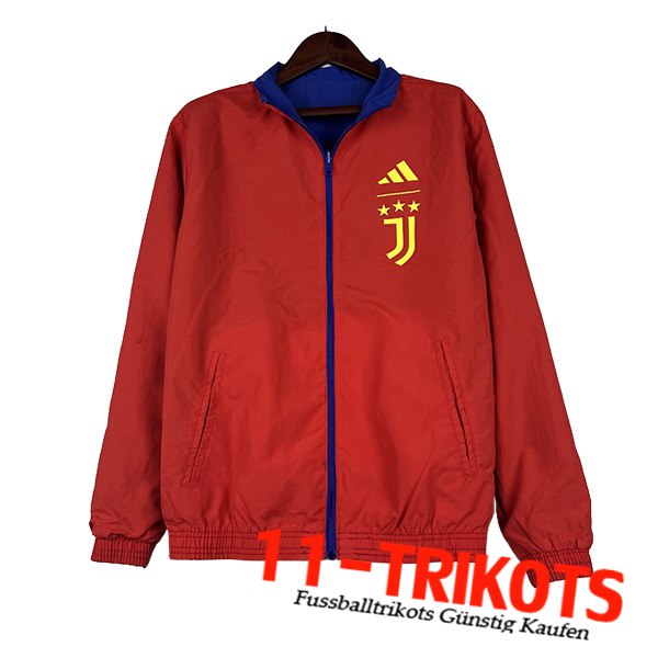 Juventus Windjacke Rot 2023/2024 -03