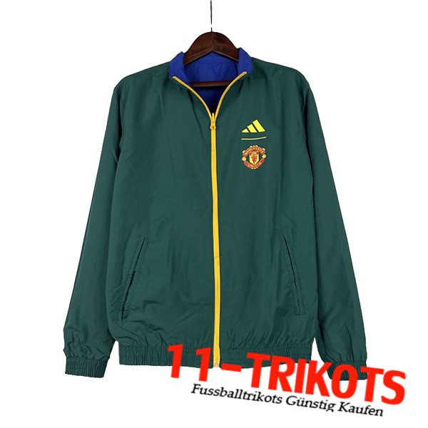 Manchester United Windjacke Grün 2023/2024