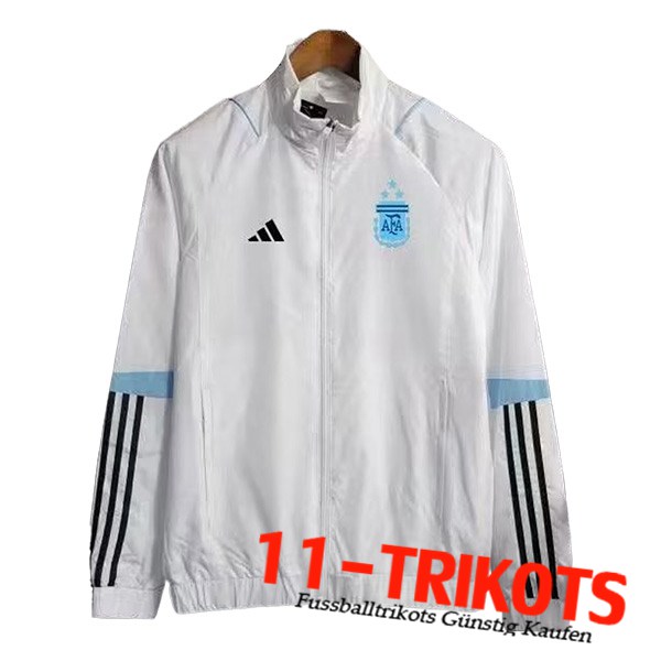 Argentinien Windjacke Weiß 2023/2024 -04