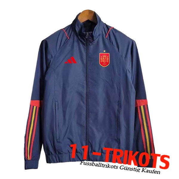 Spanien Windjacke Navy blau 2023/2024