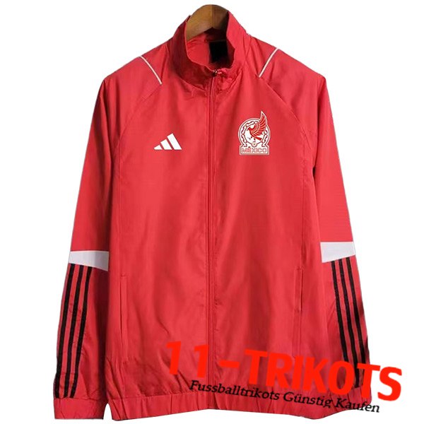 Mexiko Windjacke Rot 2023/2024 -02