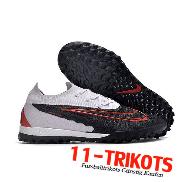 Nike Fussballschuhe Phantom GX Elite TF Weiß/Schwarz