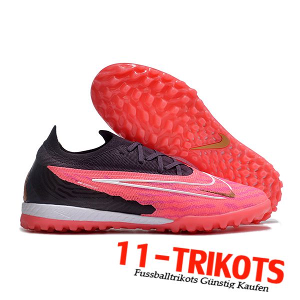 Nike Fussballschuhe Phantom GX Elite TF Schwarz/Rosa