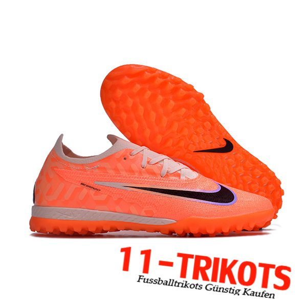 Nike Fussballschuhe Phantom GX Elite TF Orange/lila