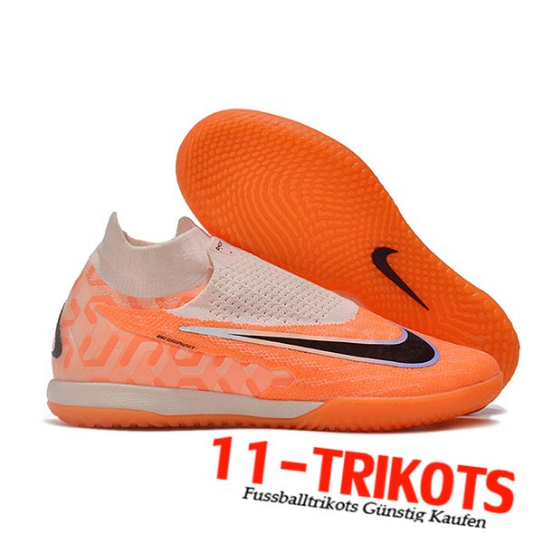 Nike Fussballschuhe Phantom GX Elite DF Link IC Orange