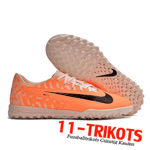 Nike Fussballschuhe Phantom GX Academy TF Orange/Schwarz