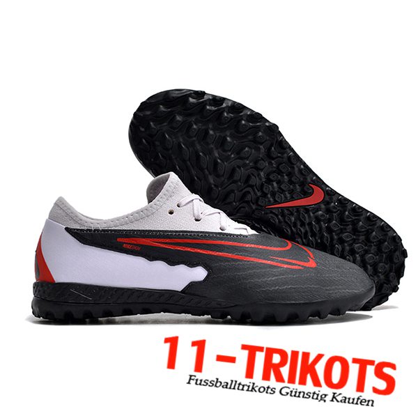 Nike Fussballschuhe React Phantom GX Pro TF Weiß/Schwarz/Rot