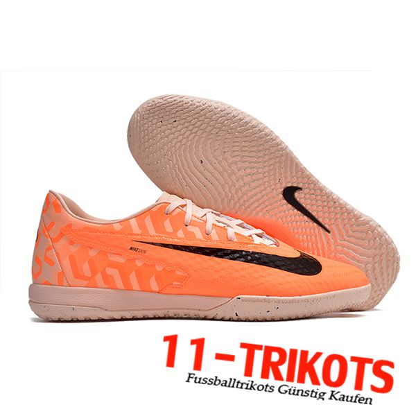 Nike Fussballschuhe Phantom GX Academy IC Orange/Schwarz
