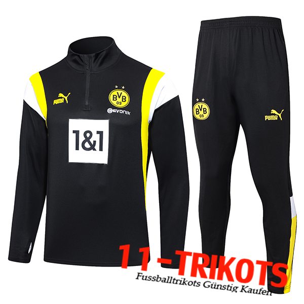 Dortmund Trainingsanzug Schwarz 2023/2024 -04