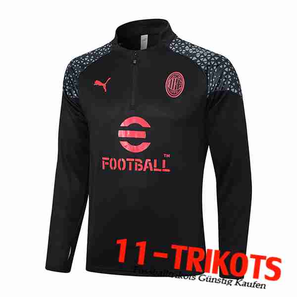 AC Milan Training Sweatshirt Schwarz 2023/2024