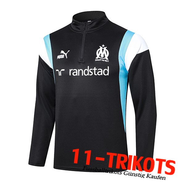 Marseille Training Sweatshirt Schwarz 2023/2024 -02