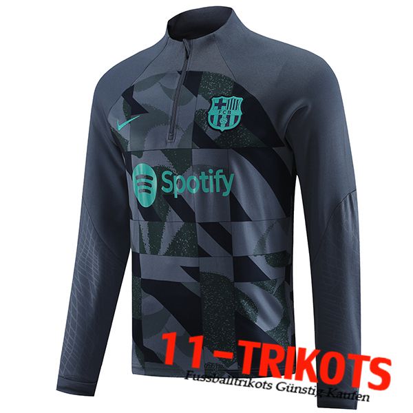 FC Barcelona Training Sweatshirt Grau 2023/2024