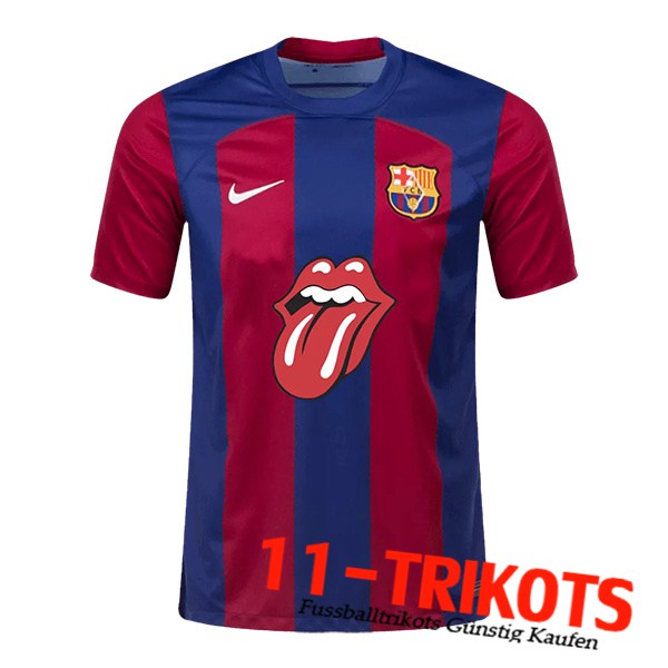 FC Barcelona Fussball Trikots x Rolling Stones 2023/2024