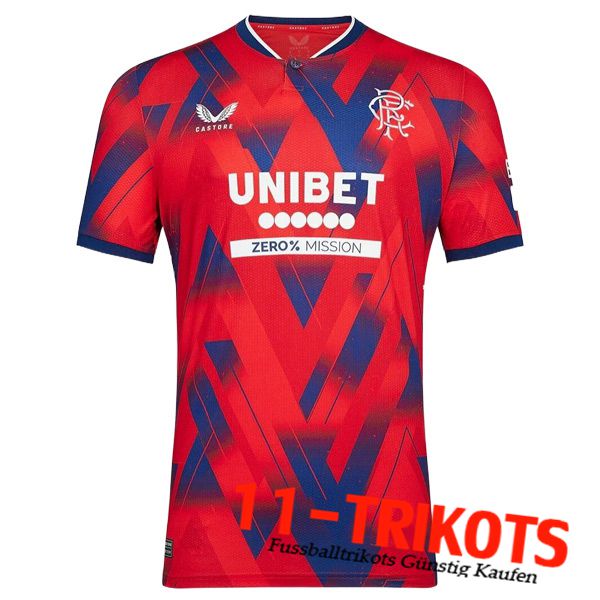 Rangers FC Fussball Trikots Vierte 2023/2024