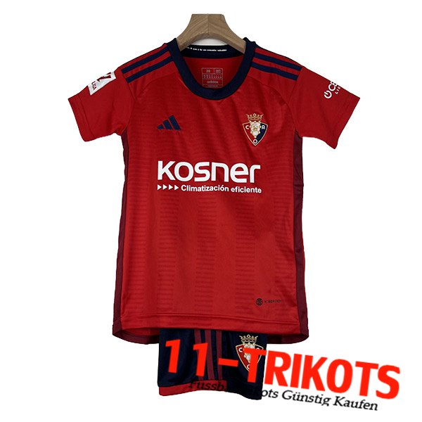 Atletico Osasuna Fussball Trikots Kinder Heimtrikot 2023/2024