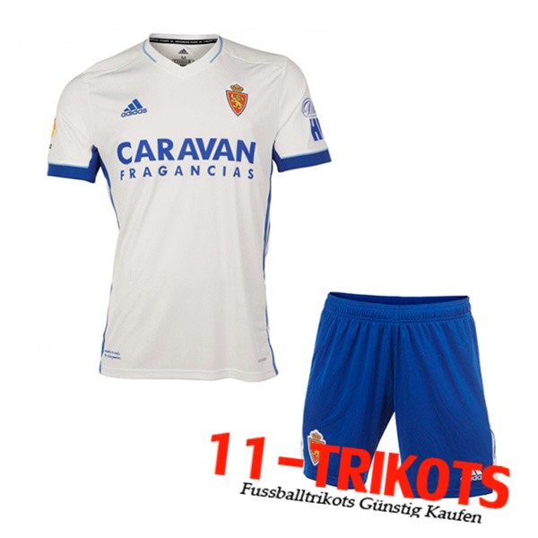 Real Zaragoza Fussball Trikots Kinder Heimtrikot 2023/2024