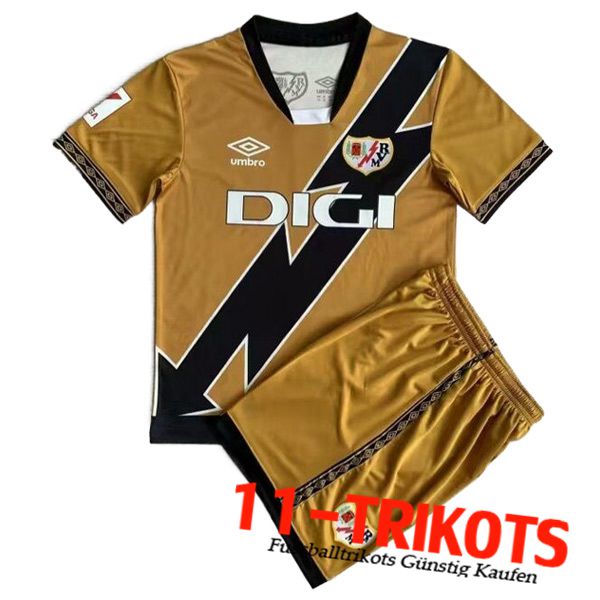 Rayo Vallecano Fussball Trikots Kinder Third Trikot 2023/2024