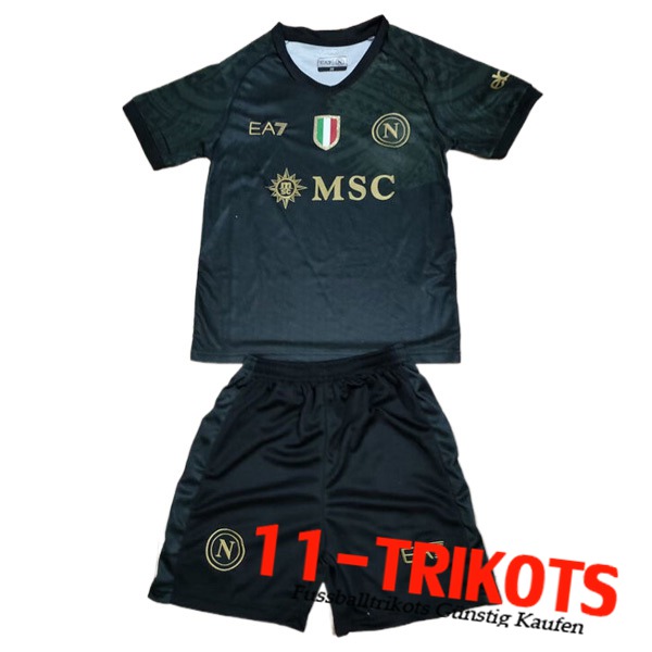 SSC Neapel Fussball Trikots Kinder Third Trikot 2023/2024