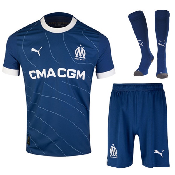 Marseille Auswärtstrikot (Shorts + Socken) 2023/2024