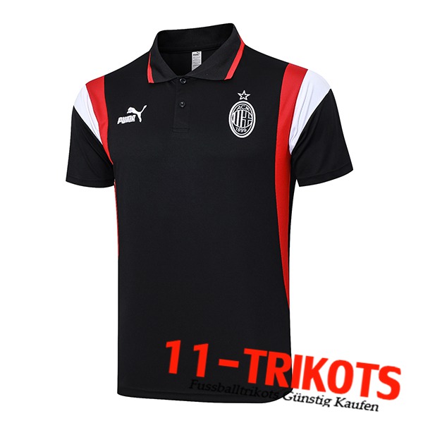 AC Milan Poloshirt Schwarz 2023/2024 -04