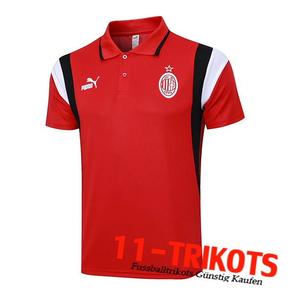 AC Milan Poloshirt Rot 2023/2024 -04