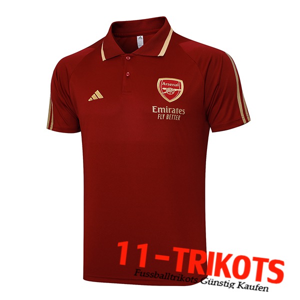 Arsenal Poloshirt Rot 2023/2024