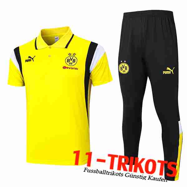Dortmund Poloshirt Gelb 2023/2024 -02