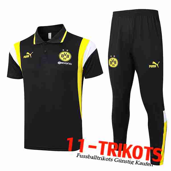 Dortmund Poloshirt Schwarz 2023/2024 -02