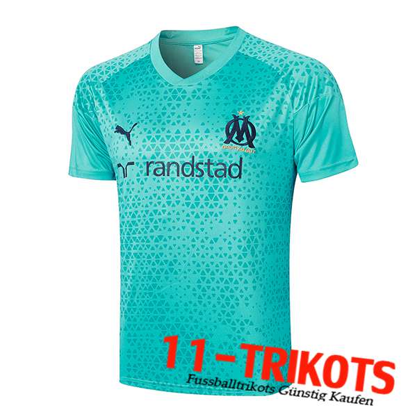 Marseille Trainingstrikot Hellblau 2023/2024 -03