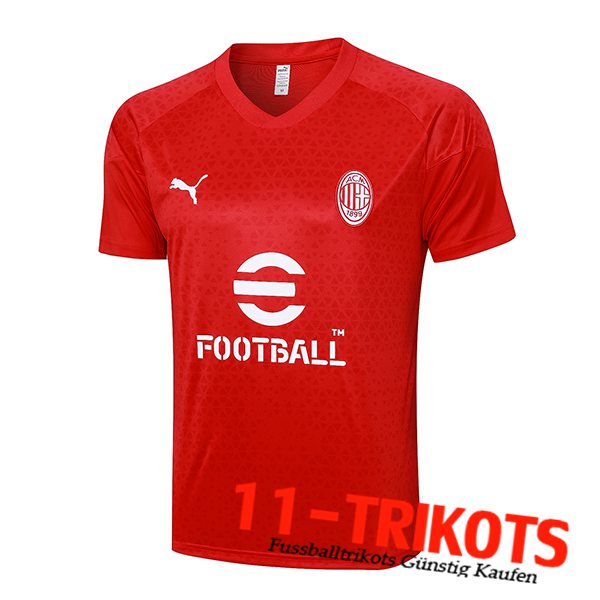 AC Milan Trainingstrikot Rot 2023/2024 -02