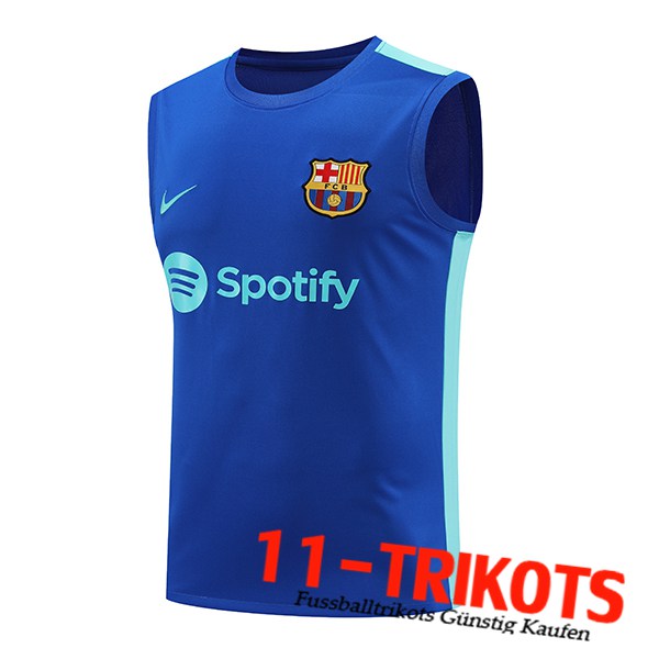 FC Barcelona Trainings-Tanktop Blau 2023/2024 -05