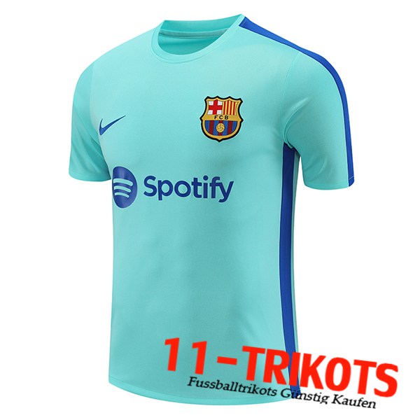 FC Barcelona Trainingstrikot Hellblau 2023/2024 -02