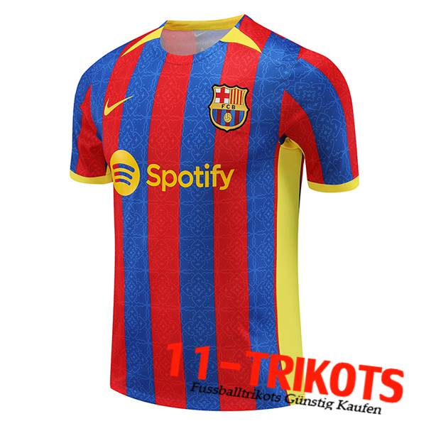 FC Barcelona Trainingstrikot Rot/Blau 2023/2024 -03