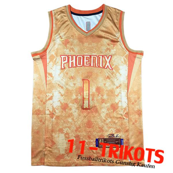 Phoenix Suns Trikot (BOOKER #1) 2023/24 Gelb