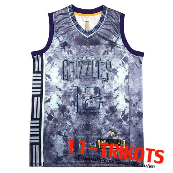 Memphis Grizzlies Trikot (MORANT #12) 2023/24 Grau