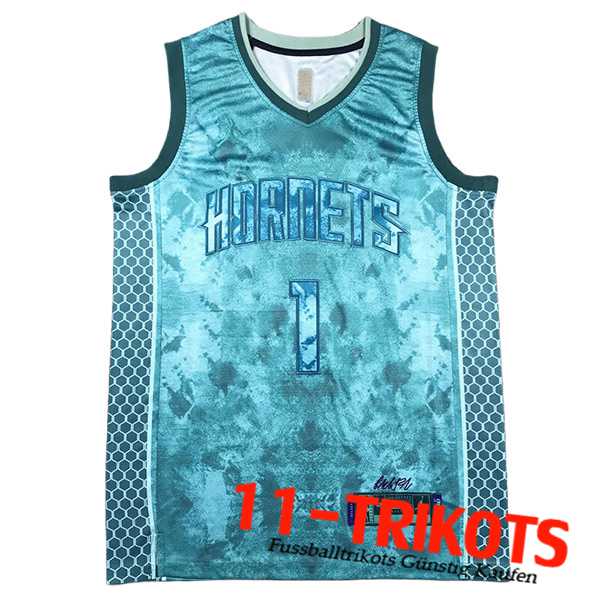 Charlotte Hornets Trikot (BALL #1) 2023/24 Blau