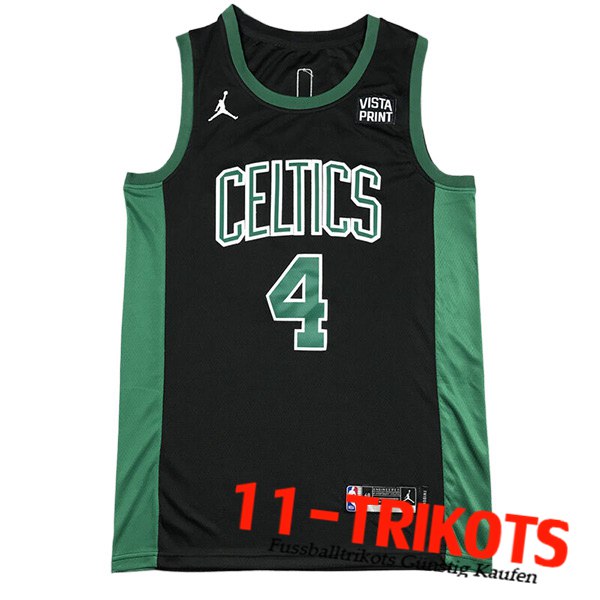 Boston Celtics Trikot (HOLIDAY #4) 2023/24 Schwarz/Grün