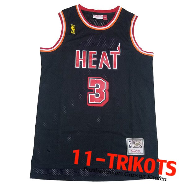 Miami Heat Trikot (WADE #3) 2023/24 Schwarz